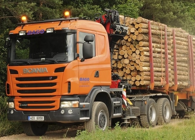 Перевозка леса кругляка в Москве и области