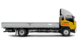 Бортовой грузовик для перевозки габаритных грузов