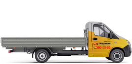 Газель с открытым кузовом для перевозки крупногабаритных грузов